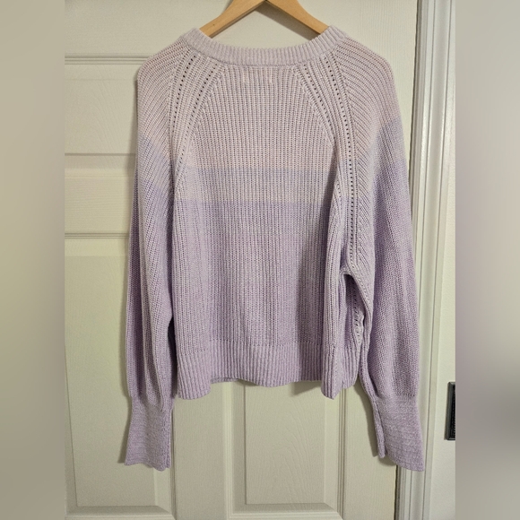 Universal Thread chunky sweater ombre purple size XL - Picture 2 of 8